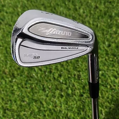 Mizuno MP 58 Forged Single 8 Iron Steel Stiff Flex RH 36.5  W/ New Grip • $54.13