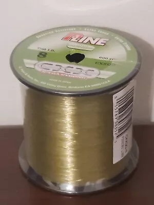 P-Line CXX Moss Green X-Tra Strong Fishing Line - 600 Yards Spool - 8 Lb Test • $11.99