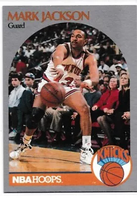 Mark Jackson 1990-91 NBA Hoops #205 MENENDEZ BROTHERS N.Y. Knicks  • $7.50