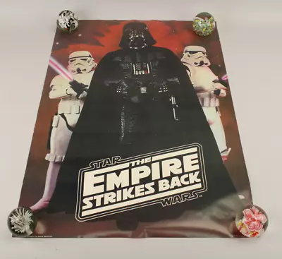 VTG 1980 80's Star Wars Empire Strikes Back ESB Poster Darth Vader VG+/EX 20x28  • $39.99