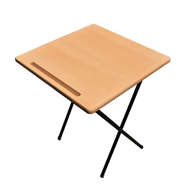 Exam Desk Study Classroom Market Stall Expo Club Laptop Computer Folding Table • £24.99