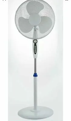 £38.99 • Buy Fan 16  Electric Oscillating Pedestal Air Cooling Fan Standing