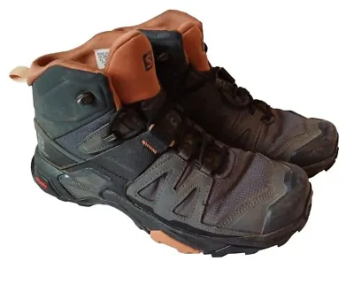 SALOMON : X Ultra 04W Mid GoreTex Lightweight Walking Hiking Boots UK 6 EU 391/3 • £60