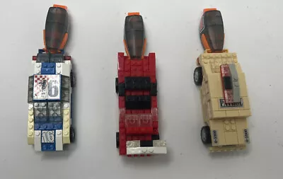 Mega Blok Lot Of 3 Nano Cars Vehicles • $14.30