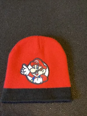 Mario Super Nintendo 2021 Red Youth Boys Beanie One Size • $6.90