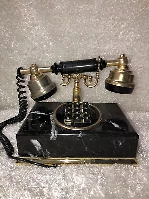 Astral Collection 1988 Telecom England Phone Wired Marble (?) Vintage Unique HTF • $50