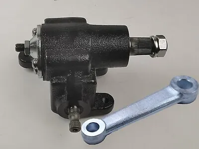 Vega Manual Steering Gear Box With Pitman Arm Kit For Ford Chevy Street Rat Rod • $146.85