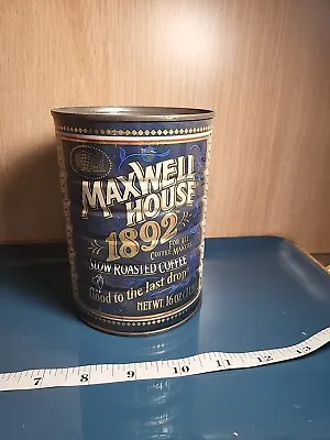 Vintage Metal Tin Maxwell House Commemorative 1892 Edition • $3.99