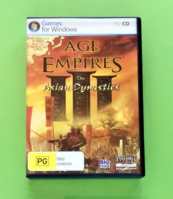 Age Of Empires III: The Asian Dynasties Expansion For PC • $12.95