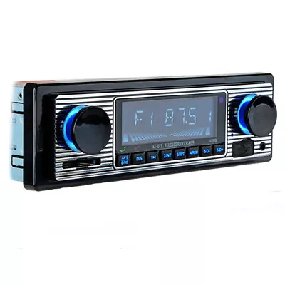 LCD Car Stereo Radio Bluetooth MP3 Player Receiver Hands-free FM AUX Head Unit • $35