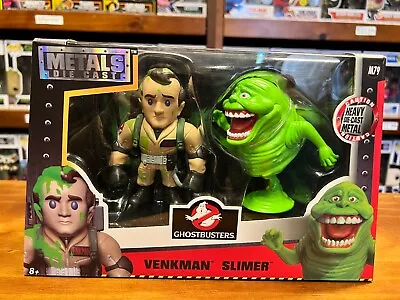 Ghostbusters Slimed Venkman And Slimer Twin Pack 4  Diecast EXPERT PACKAGING • $129.95