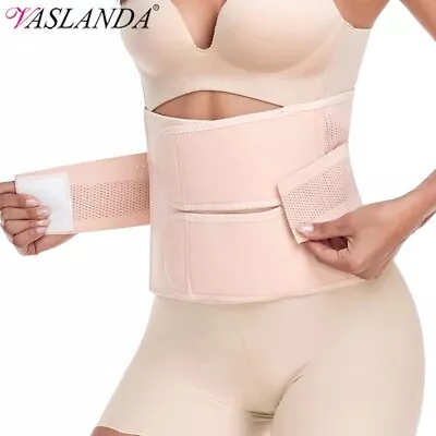 Women Postpartum Tummy Band C Section Post Surgery Abdominal Binder Support Belt • £16.79