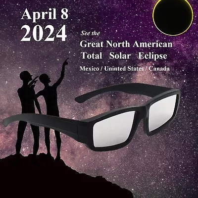 Solar Eclipse Glasses 1/2/3/5pack 2024 Viewer Safe Shades For Direct Sun Viewing • $4.86