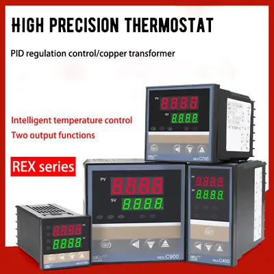 $12.75 • Buy Intelligent Temperature Control Thermostat REX-C100 REX-C400 REX-C700 REX-C900