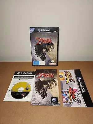 Legend Of Zelda The Twilight Princess EXTREMELY RARE PAL/AUS Nintendo GameCube • $450