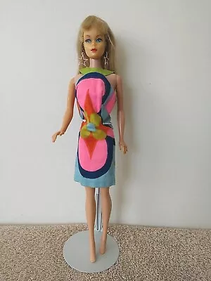 Midge 1962 Barbie 1958 Doll Wearing Vintage Barbie Fair Hair  Dress • $29.99