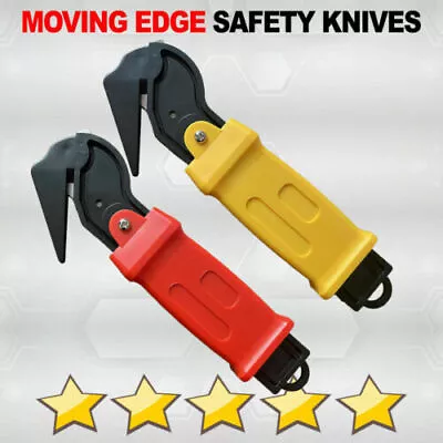 Safety Knife Moving Edge Box Opener Tape Cutter Shrink Wrap Knife • £2.79