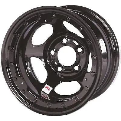 Bassett 58A52ILK 15X8 Inertia 5x5 2  BS IMCA Black Beadlock • $183.99