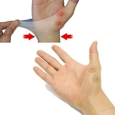 Magnetic Therapy Gloves Wrist Hand Support For Arthritis Pain Relief Body Care • $4.69