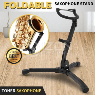 1-2 Alto Saxophone Stand Folds Up Compactly Stand Tool  Sax Portable Metal • $22.77