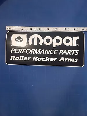 Vintage Mopar Performance Parts Roller Rocker Arms Sticker (Decal) • $3.60