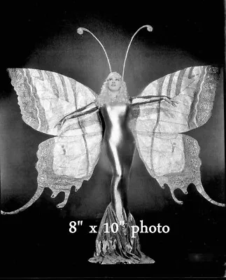 MAE WEST Glamour Studio Shot As BUTTERFLY HOLLYWOOD Celebrity Photo (188) • $14.99