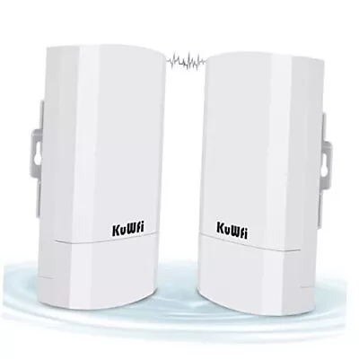  2-Pack 300Mbps Wireless Bridge Outdoor CPE WiFi Kit Point To Point CPE120 • $91.56