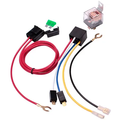 Air Horn Relay Wiring Harness Kit 12V 80 A For Car Truck Motorcycle Train • $11.89