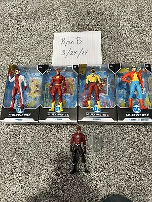 McFarlane DC Multiverse The Flash Lot!! Impulse Kid Flash Jay Garrick Opened • $120