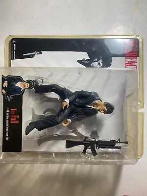 Mezco Scarface 6  Action Figure The Fall 2005 Dark Suit Tony Montana Al Pacino • $60