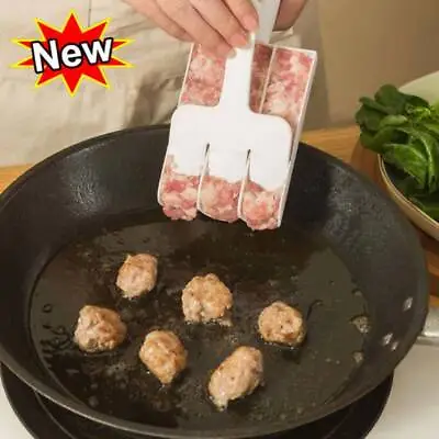 Creative Kitchen Triple Meatball Makers3 Meatballs At1 Time Meatball - Ma • $3.09