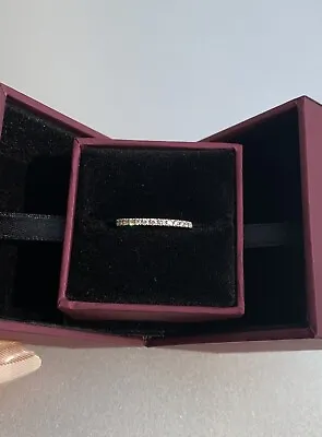 £189 • Buy 18k Au750 White Gold Diamond Eternity Ring