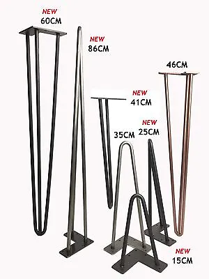 £11.50 • Buy Hairpin Table Legs (PRICE PER LEG) Size  4-40  Choice Of Height, Style & Colours