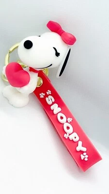 £7.99 • Buy Quality Snoopy Pilot Peanuts Keyring Keychain Pendant Bag Charm Kawaii Disney