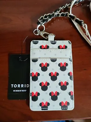 Disney Minnie Mouse Lanyard Card Holder By Loungefly • $15.99