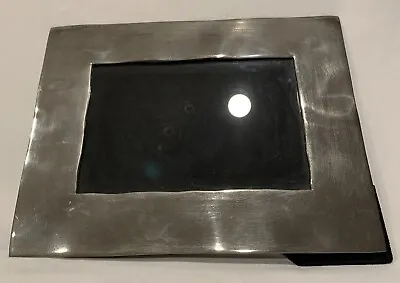 Michael Aram Photo Frame Reflective Water Wave Silver Nickelplate Signed 5x7 • $65