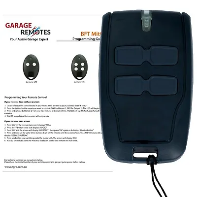 Sliding Automatic Gate 4B Remote Control Compatible With Deimos ULTRA BT 400 • $19.50