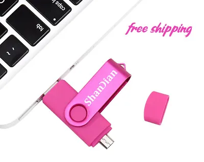 USB Flash Drive High Speed Drive 128GB 64GB 32GB 16GB 8GB  USB 2.0 & Micro USB • $10.59