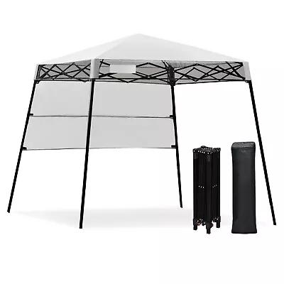 6x6FT Folding Pop-up Canopy Outdoor Tent Gazebo Garden Patio Lightweight Shelter • £58.49