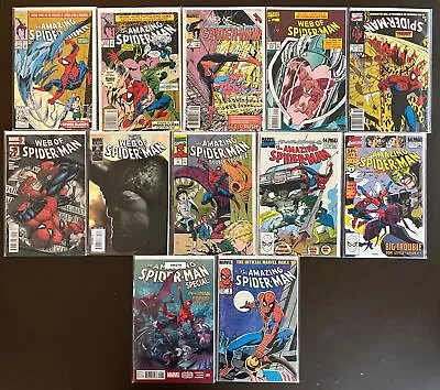 Amazing Spider-Man Collection Marvel Comics Lot 12 Issues Annuals + Index VF/NM • $17.99