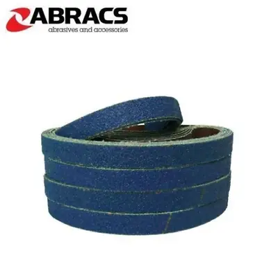 ABRACS - 457mm X 13mm Belt Power Finger File Sander Abrasive Sanding Belts • £80.95