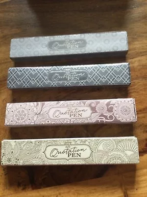 £1.49 • Buy QUOTATION PEN.  PERSONALISED. NEW BOXED OVER 40 NAMES.Birthday/Gift FILLERS