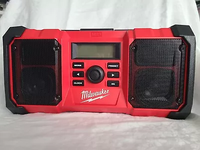 Milwaukee 2890-20 M18 Jobsite Radio Speaker With Battery Charger • $169.99