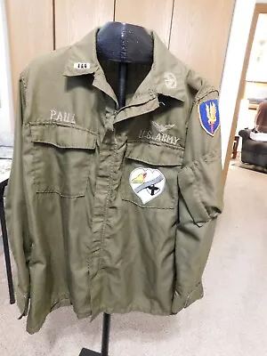 Vietnam War Helicopter Crewmen Shirt With 173rd ASH Robin Hood Patch And More • $255