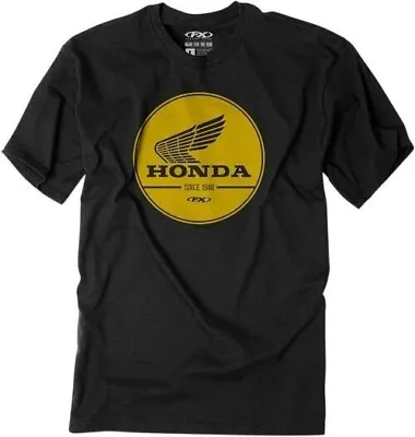 Factory Effex Honda Gold Label Premium T-Shirt Motorcycle Street Bike Dirt Bike • £26.80