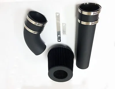 All BLACK COATED Cold Air Intake Kit&Filter For 99-05 BMW E46 323/325/328/330 I6 • $55.99