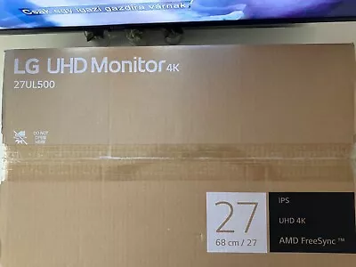 LG UltraGear 27UL500P-W 4K Ultra HD 27” IPS LCD Monitor - White • £122