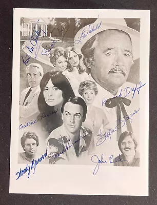 Morgan Fairchild & Flamingo Road Cast Facsimile Signed Autograph 5 X 7 Photo • $14.99