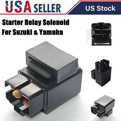 Starter Relay Solenoid For Suzuki LT80 LTZ50 Quadsport Z50 Yamaha 350 Raptor SE • $7.49