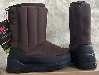 Ugg Classic Klamath Short Burnt Sedar Suede Sheepskin Women's Boots Size 7 • $159